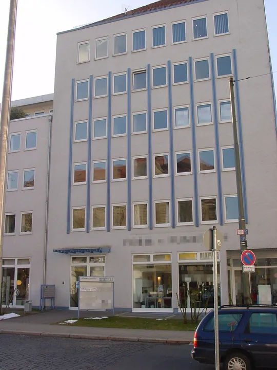 Bürogebäude Königstor 35 in Kassel – der erste Standort, frühe 2000er